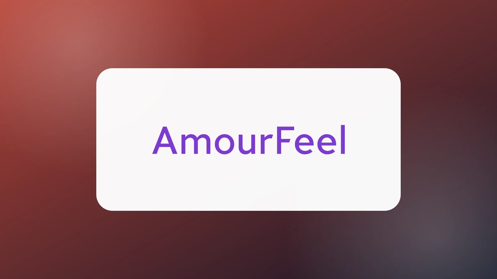 AmourFeel logo and review cover